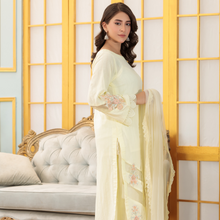 Doria Lawn Embroidered Ensemble