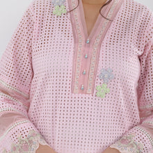 Pink ChikanKari Shirt